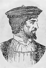 Engraving of João Vaz Corte-Real