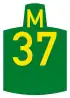 Metropolitan route M37 shield