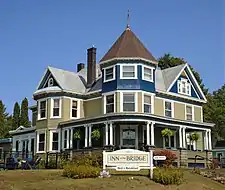 The John A Willard House, now a bed & breakfast, was built in 1903 (NHD)