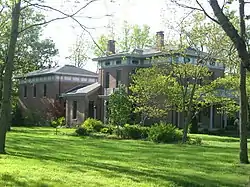 The John W. McClain House, a historic site in the township