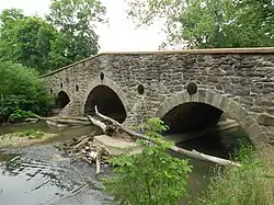 John's Burnt Mill Bridge, a historic site in the township