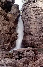 Cascade in Johnston Canyon