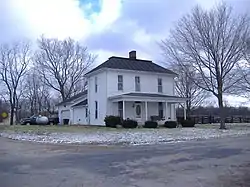 The Joseph Black Farmhouse, a historic site in the township