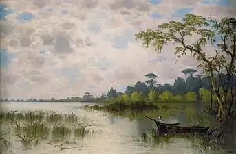 Bayou Landscape, 1886 (Morris Museum of Art)