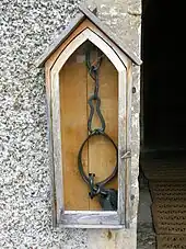 Jougs at Stobo Kirk, Scottish Borders