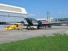 Junkers Ju 52 of the JU-AIR airline