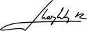 Juan Carlos I's signature