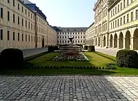 Inner courtyard