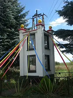 Wayside shrine in Junkrowy