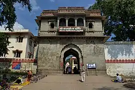 Temple entrance