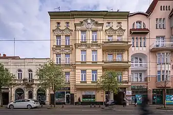 Main frontage