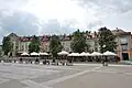 Old houses on Kosciusko's Market in Białystok