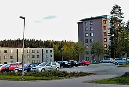 Apartment buildings in Kangaslampi