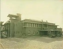 The old residence in the year of its completion, 1929