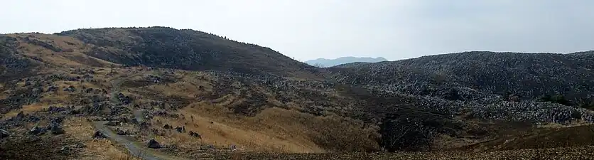 View of Karst topography