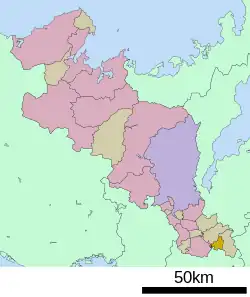 Location of Kasagi