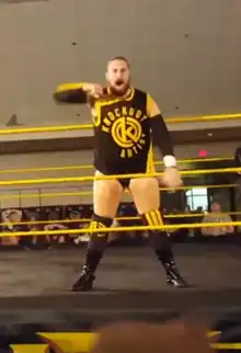 Spradlin as Kassius Ohno in May 2018