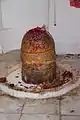 A lingam at the Katas Raj Temples in north Pakistan