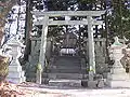 Katsuragi Shrine, near the base of the mountain.