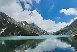 View of Kausar Nag Lake