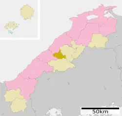 Location of Kawamoto