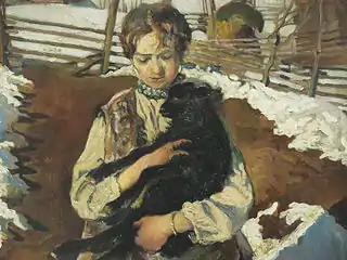 Animal: Black Lamb; 1905, National Museum, Poznań.