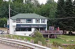 Kenogami Bridge Inn, on the shore of Kenogami Lake