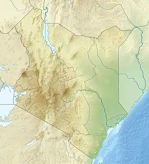 Losiolo Escarpment is located in Kenya