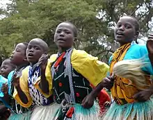 Image 26Kenyan boys and girls performing a traditional folklore dance (from Culture of Africa)