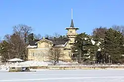 Kesäranta, the official residence of the Prime Minister of Finland, in Taka-Töölö, Helsinki