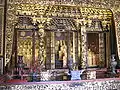 Altar with ancestral tablets