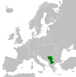 The Kingdom of Serbia in 1914