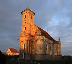 Holy Cross Church in Kopice