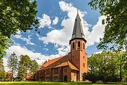 Lutheran church in Apensen