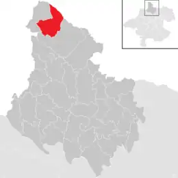 Location in the district