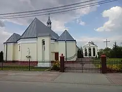 The affiliate church of St. John of Dukla in Hucisko