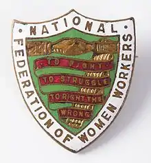 A picture of the badge logo of the union