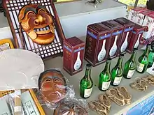 Andong soju and Hahoe masks