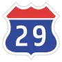 Expressway No.29 shield}}