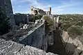 Land castle of Korykos Channel along Northeast side