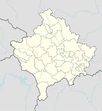 Pogragjë is located in Kosovo