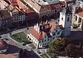 The historical town centre of Levoča (German: Leutschau)