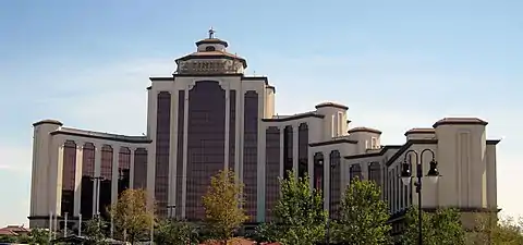 L'Auberge du Lac Resort in Lake Charles, Louisiana, by Joel Bergman, completed 2005