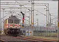 WAP-7 #30261 charging on time running 22416 NDLS-VSKP A.P. A.C. Express.