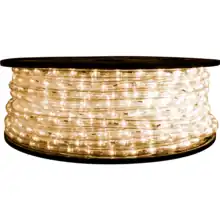 Warm white LED Rope Light