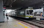 A LRT-1 1000 Class Train at Carriedo station