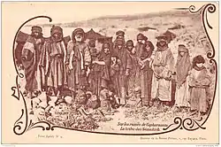 Al-Samakiyya villagers,  postcard from 1902