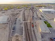 La Crosse BNSF rail yard