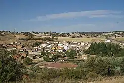 Aerial view of La Frontera (Cuenca) in 2012