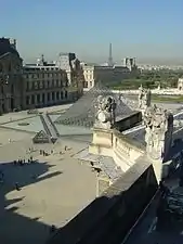 The Louvre Pyramid by I. M. Pei (1988)